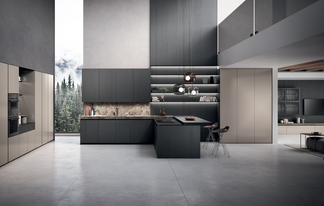 Binova - Cucine modello Bluna Tech